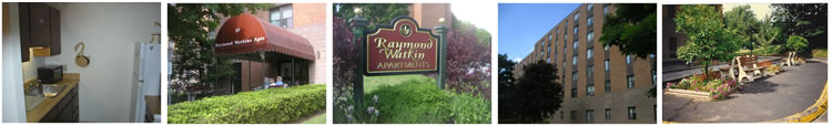 Raymond Watkin Apts. One Bedroom Banner